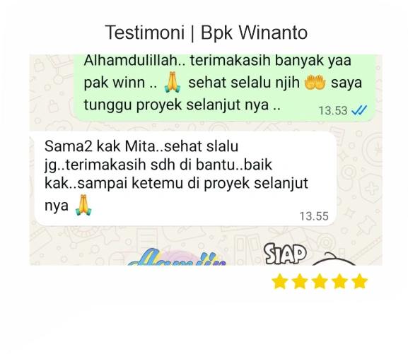 Testimoni Klien 1